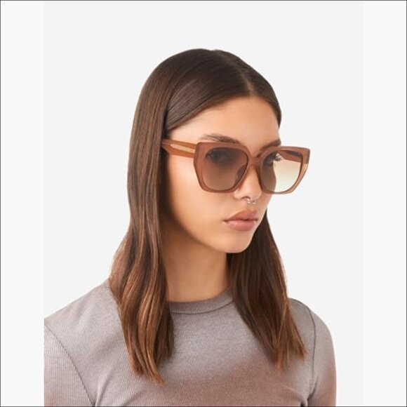Tritan Renew Oversized Sunglasses Cat Eye Shape Polarized UV Protection